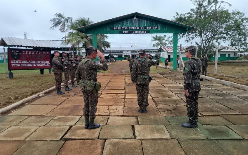 Exército na Amazônia: General Costa Neves conclui reconhecimento da Cabeça do Cachorro e destaca a importância dos Pelotões Especiais de Fronteira