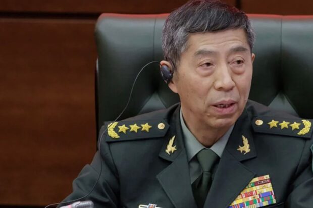 ministro da defesa chinês, general Li Shangfu