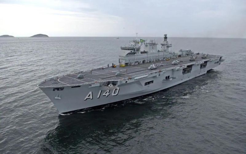 Ambição Naval: Brasil mira a construção de um porta-aviões nuclear até 2040