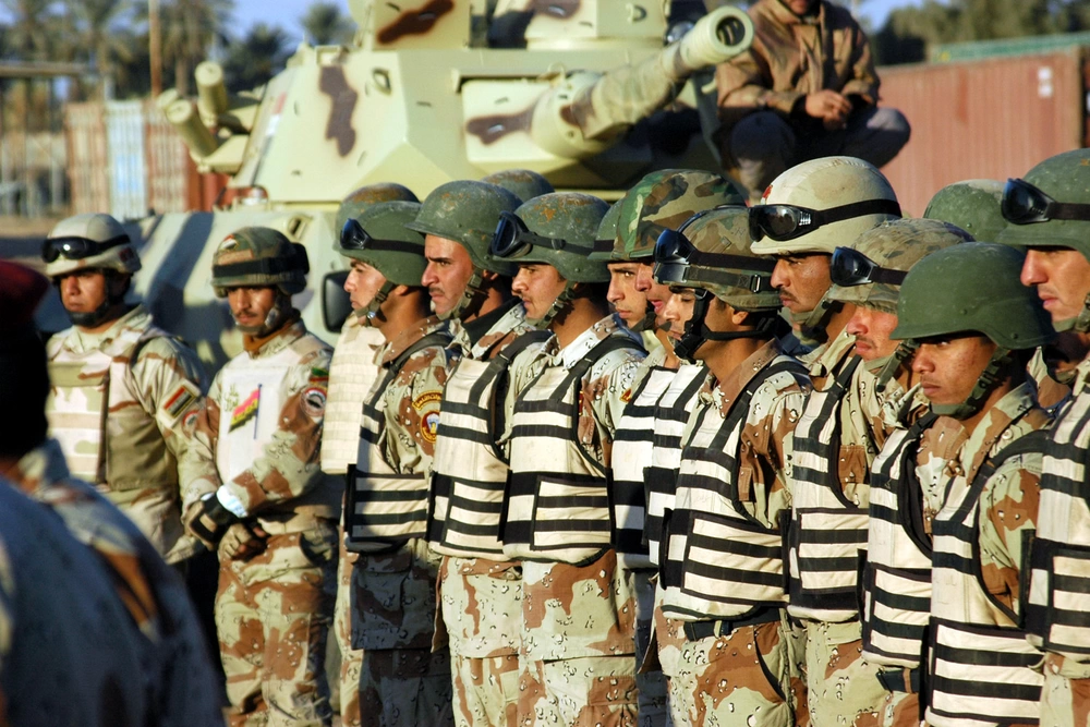 Cascavéis sendo entregues aos Iraquianos pelos EUA em 2008.