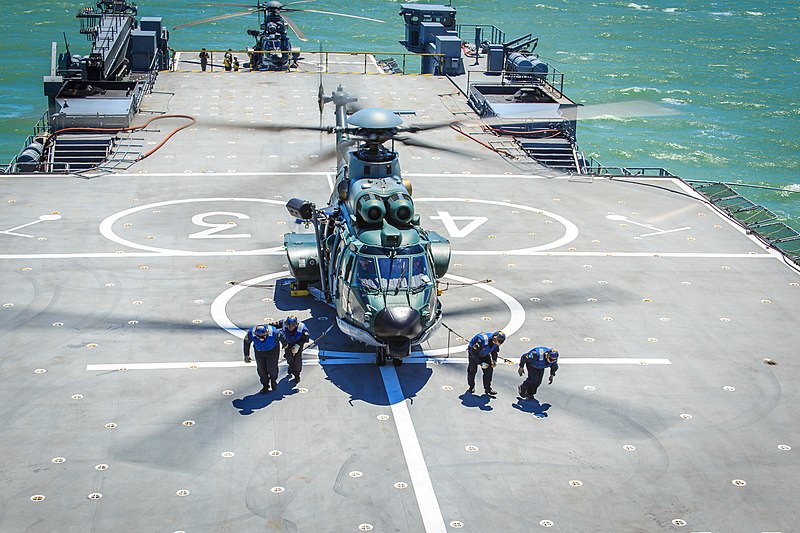 Super Cougar Puma na Operação Atlântico. Foto: Picryl