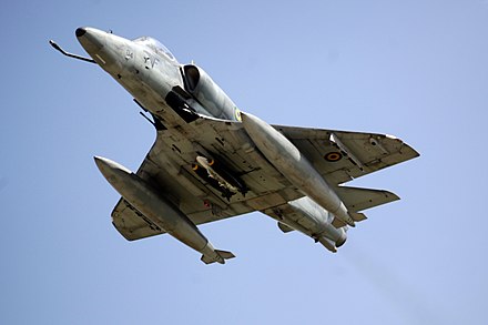 Skyhawk "Falcão" no aniversário da Aviação Naval. Fonte: Wikipédia