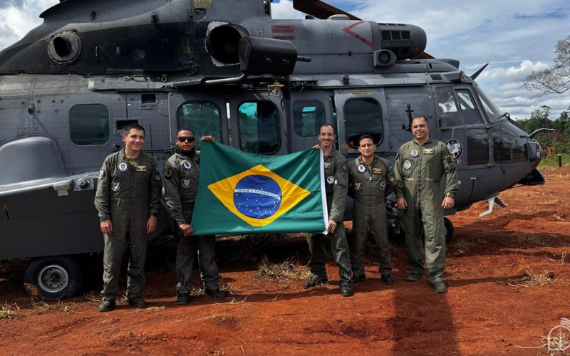 Marinha auxilia instalação de base de apoio na Terra Indígena Yanomami Fonte Agência Marinha de Notícias