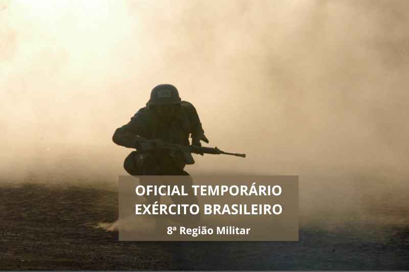 Oficial Temporário Exército, sem concurso, salários chegam a R.490, inscrições vão só até terça-feira