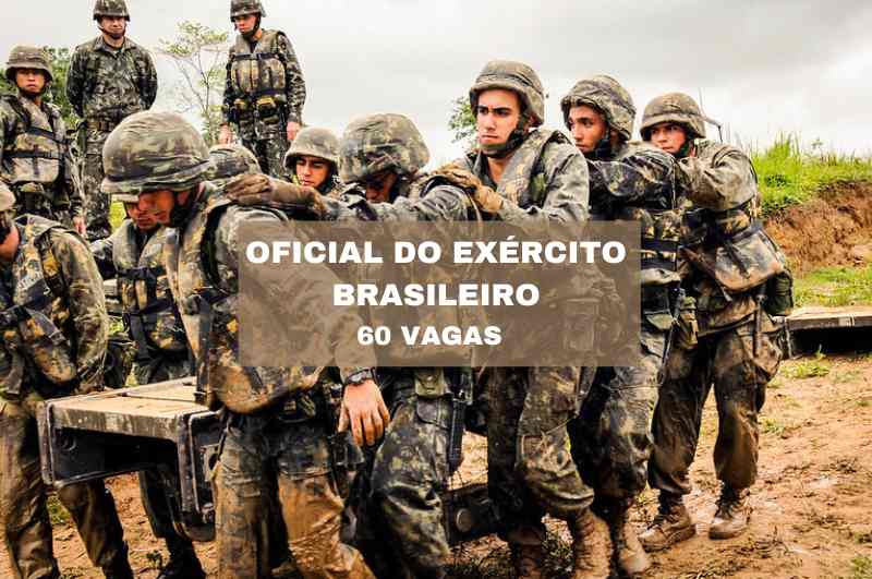 Torne-se Oficial do Exército Brasileiro, salário inicial de R.245,00, confira como se inscrever