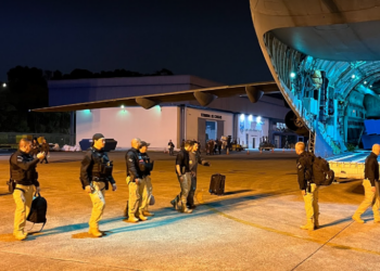 Agentes da Polícia Judiciária do TRT da 2ª Região se deslocaram para apoio aos atingidos pelas enchentes no RS