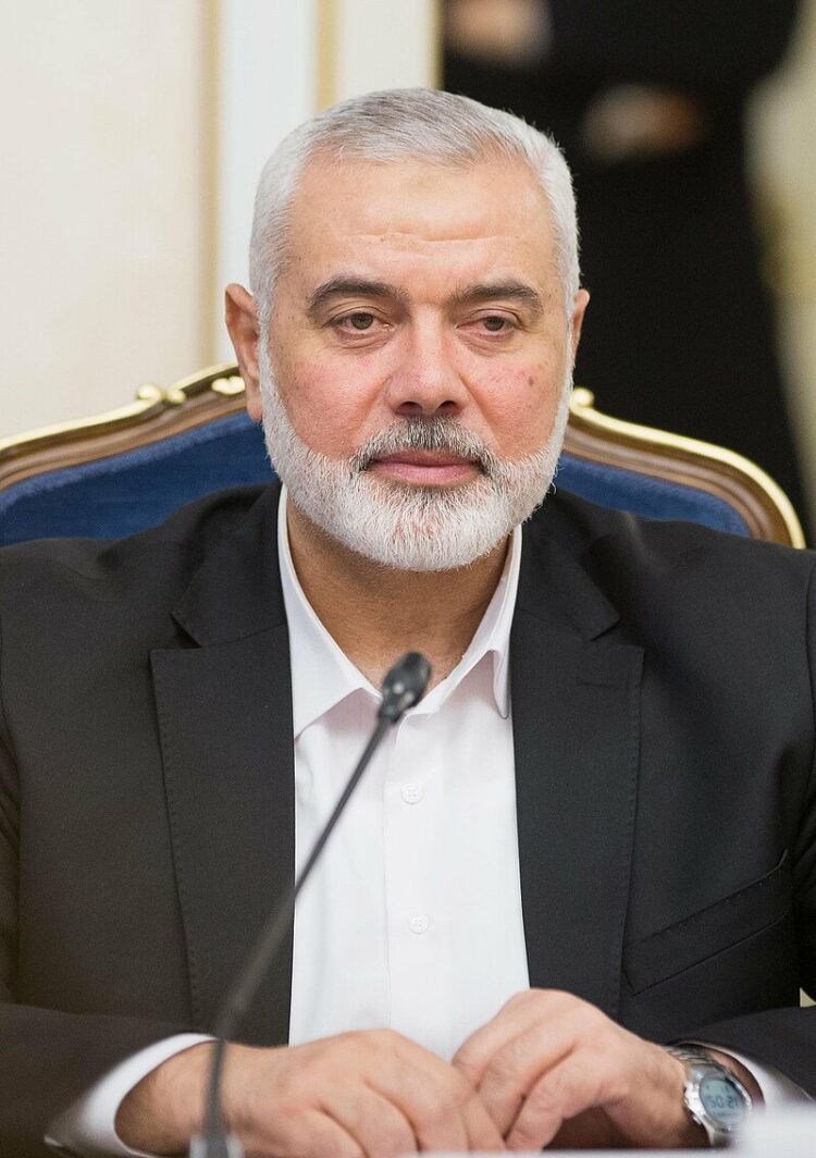 Principal líder político do Hamas, Ismail Haniya, perdeu ao menos 10 familiares durante um bombardeio israelense. Foto: Divulgação