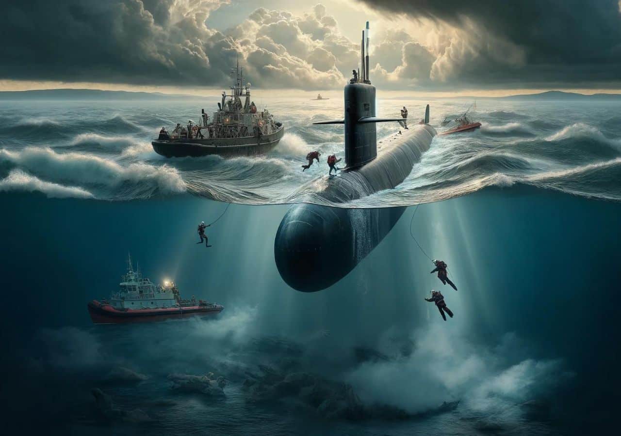 Conheça a tragédia do submarino Squalus dos Estados Unidos: salvar 33 e perder 26 vidas, ou tentar salvar todos e arriscar tudo? Uma decisão histórica na segurança naval