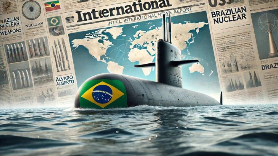 Estados Unidos insinua possíveis desenvolvimentos de armas nucleares por parte do Brasil, dizendo que o projeto de seu submarino nuclear, desenvolvido pela Marinha Brasileira, é uma fachada