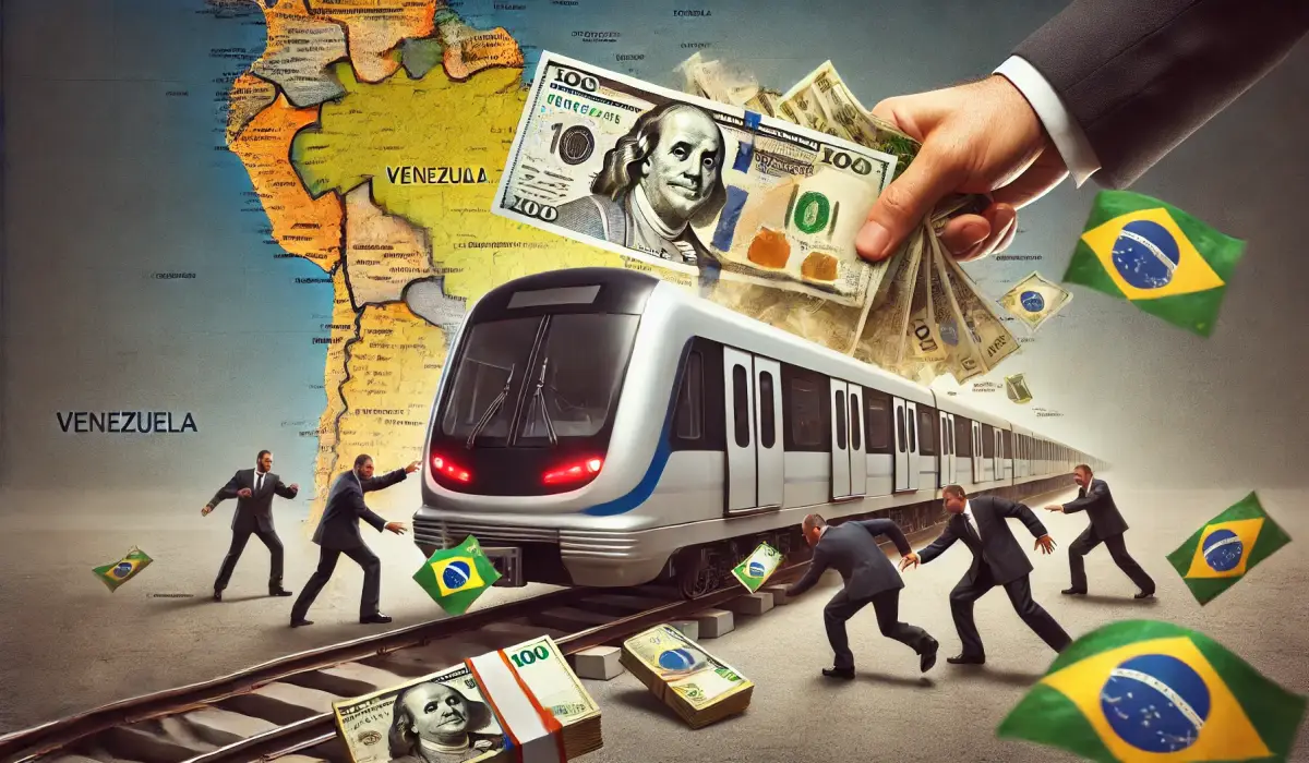 Brasil chocou o mundo ao financiar com investimentos de mais de R$ 6 bilhões as obras de construção da Usina Siderúrgica, Estaleiro e metrô na Venezuela