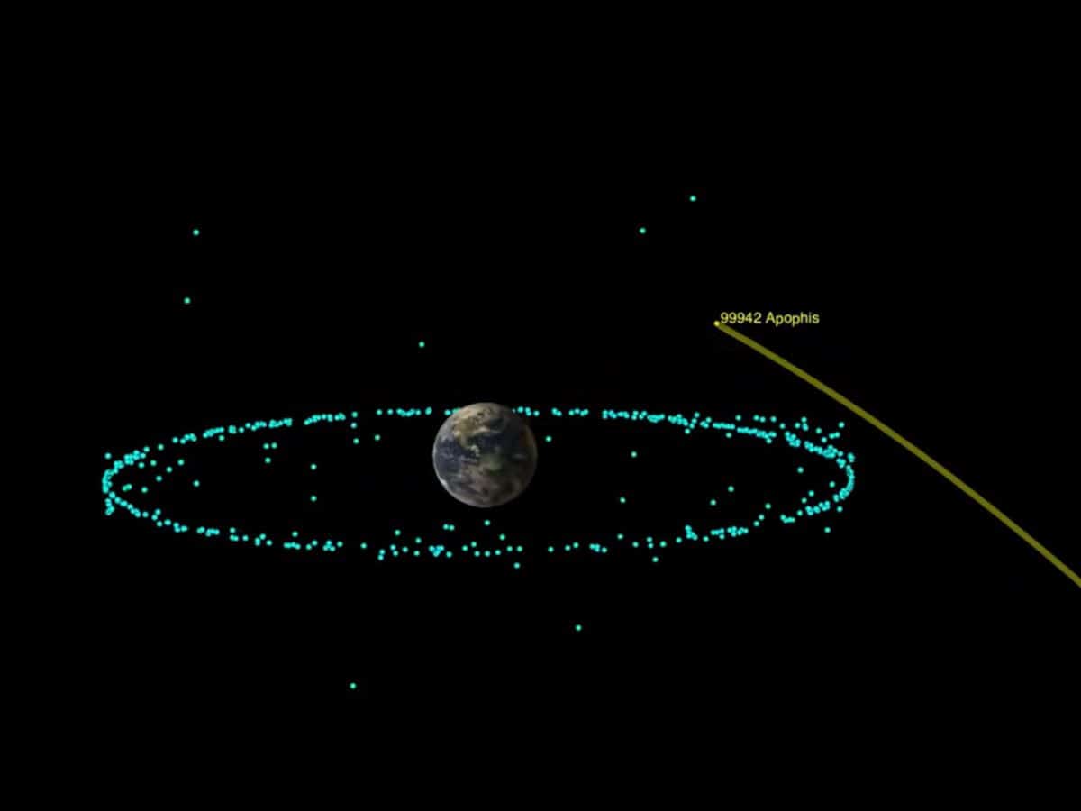 Asteroide ‘destruidor de planetas’ Apophis vai passar assustadoramente perto da Terra em 2029. Na mesma altura que alguns satélites em órbita
