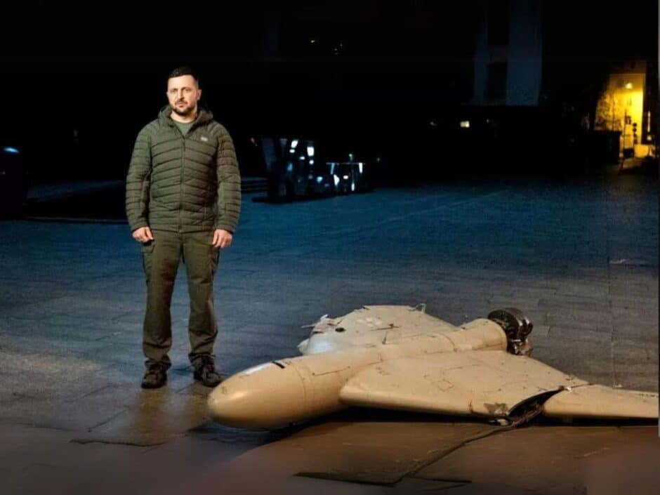Rússia está utilizando um drone com motor de motocicleta para atacar a Ucrânia
