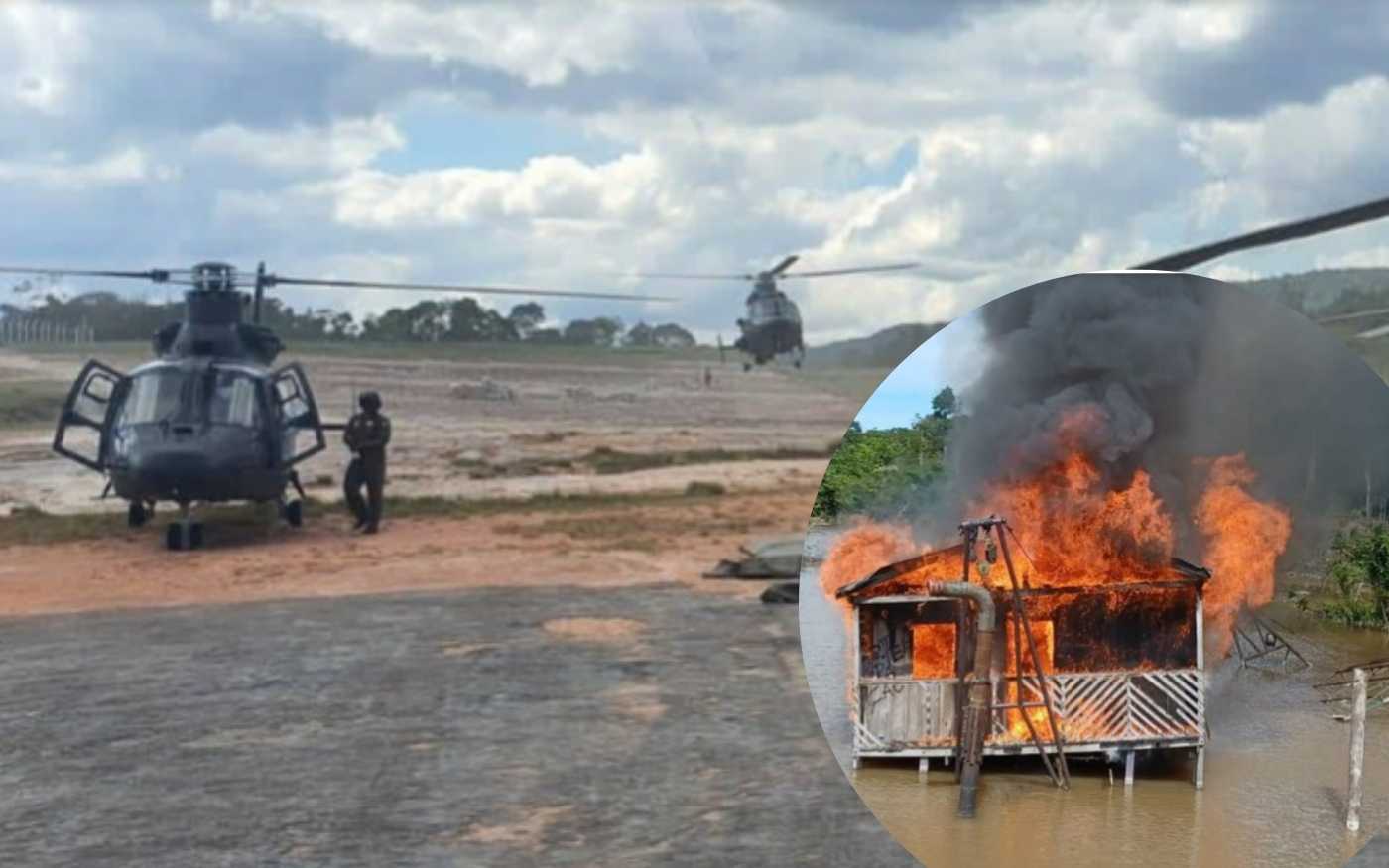 Exército faz mais 48 prisões: destruição de  22 antenas e 15 aeronaves completamente inutilizadas