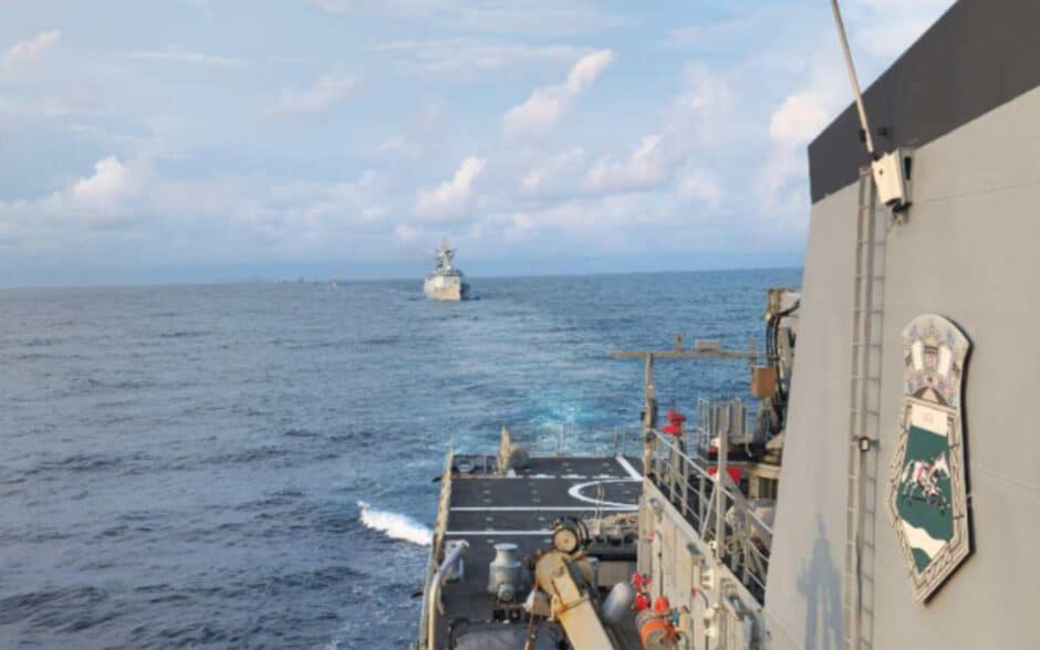 A Marinha mais letal do Atlântico Sul mobilizou 3 fragatas: Lançamento real de misseis Aspide