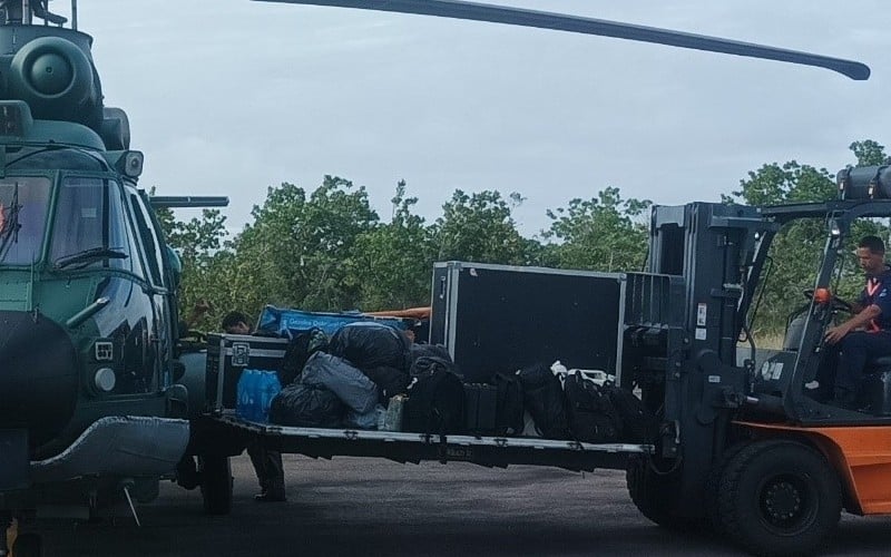 Avanço significativo para operações militares e defesa nacional: Forças Armadas colocam aeronave remotamente pilotada pra combater garimpo ilegal. Drone foi transportado por helicóptero