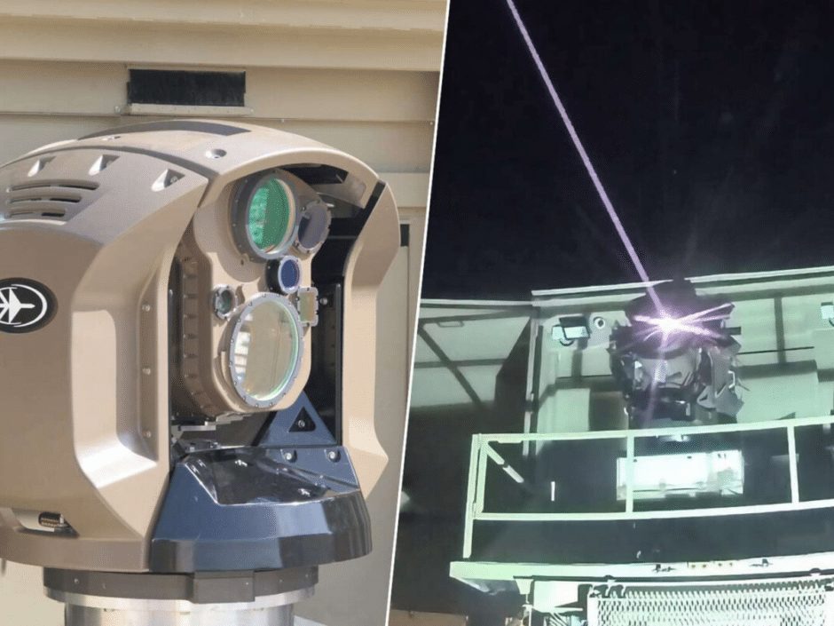 Israel lança o Escudo de Luz, uma arma de defesa laser de US$ 1.000 milhões, financiada pelos EUA, que mantém uma potência de 100 kW a 10 km para destruir drones e mísseis