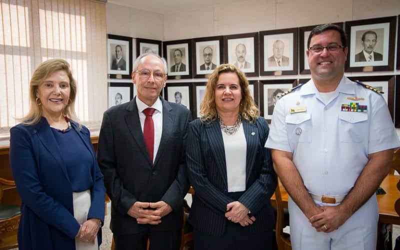 Marinha reforça frota com 3 novos veículos em solenidade que contou com 2 capitães de mar e guerra