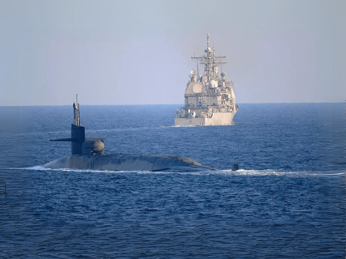 EUA ameaça o Irã com submarino nuclear! se caso atacar Israel: o USS Georgia, equipado com 154 mísseis Tomahawk, será enviado ao Oriente Médio