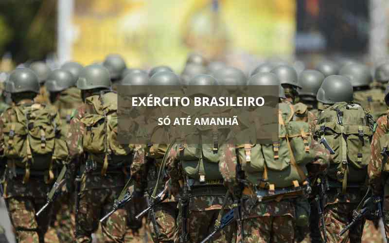 Exército abre vagas só até amanhã, sem concurso, salário inicial chega a R.315,00, vagas para técnicos e nível superior