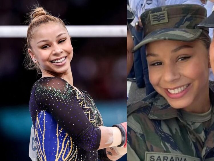 Saiba o salário de Flávia Saraiva, ginasta Sargento da FAB que conquistou a simpatia do público nas olimpiadas de paris