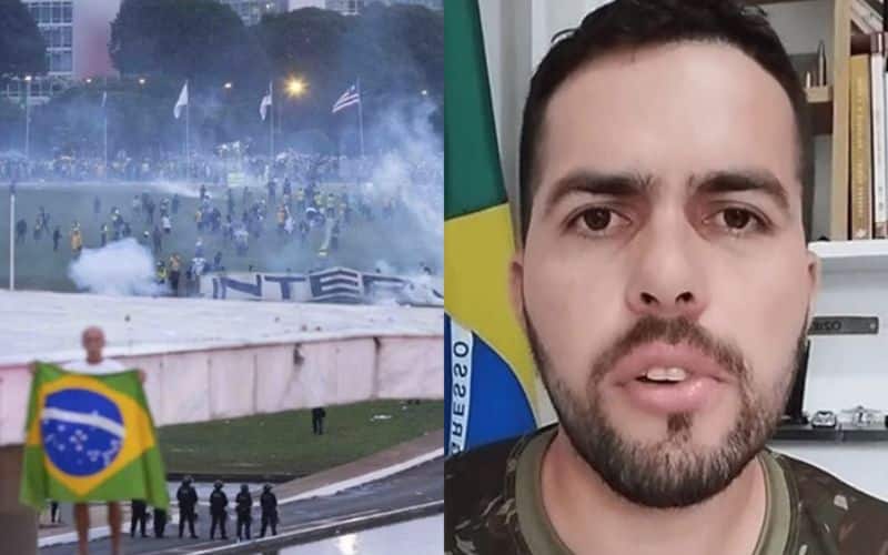 Pastor condenado por atos de 8 de janeiro e exilado na América do Sul revela que Forças Armadas incentivaram o golpe