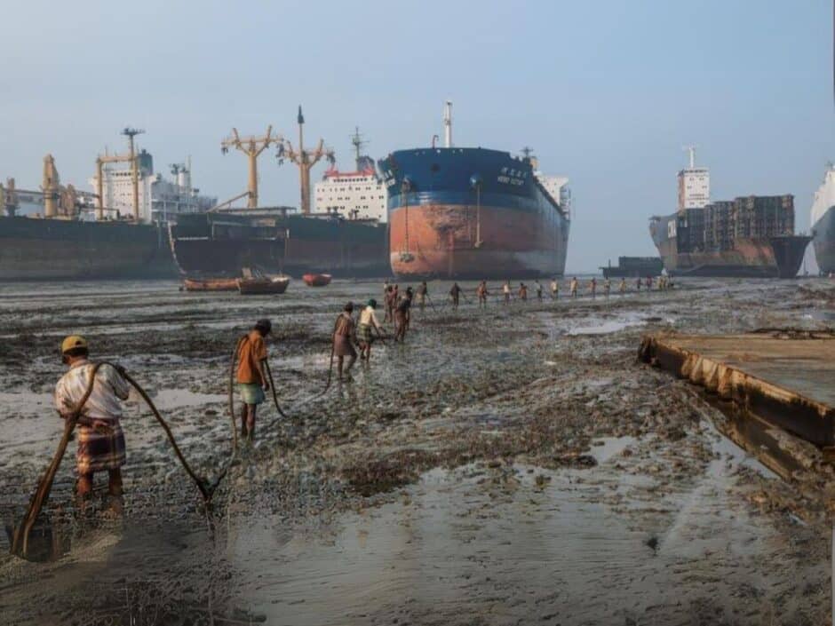 Onde os navios vão para morrer: descubra os perigos e desafios enfrentados por trabalhadores nos estaleiros de desmanche