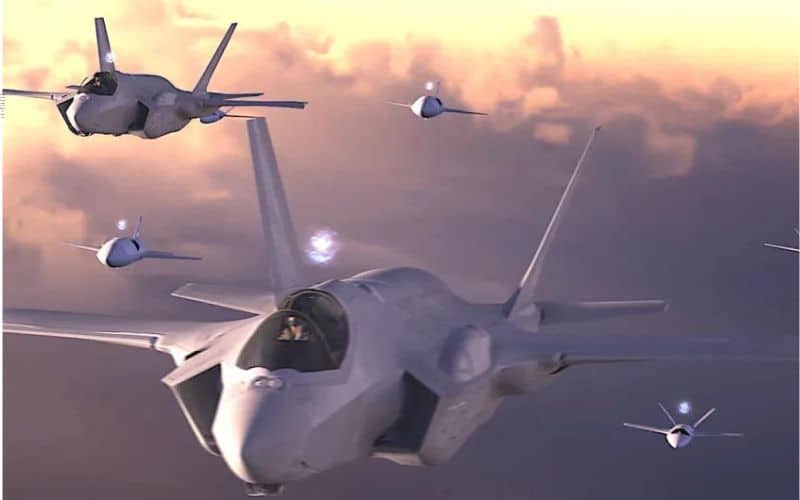 Vídeo revela confronto aéreo entre caças e drones dos EUA contra jatos chineses com tecnologia avançada; assista