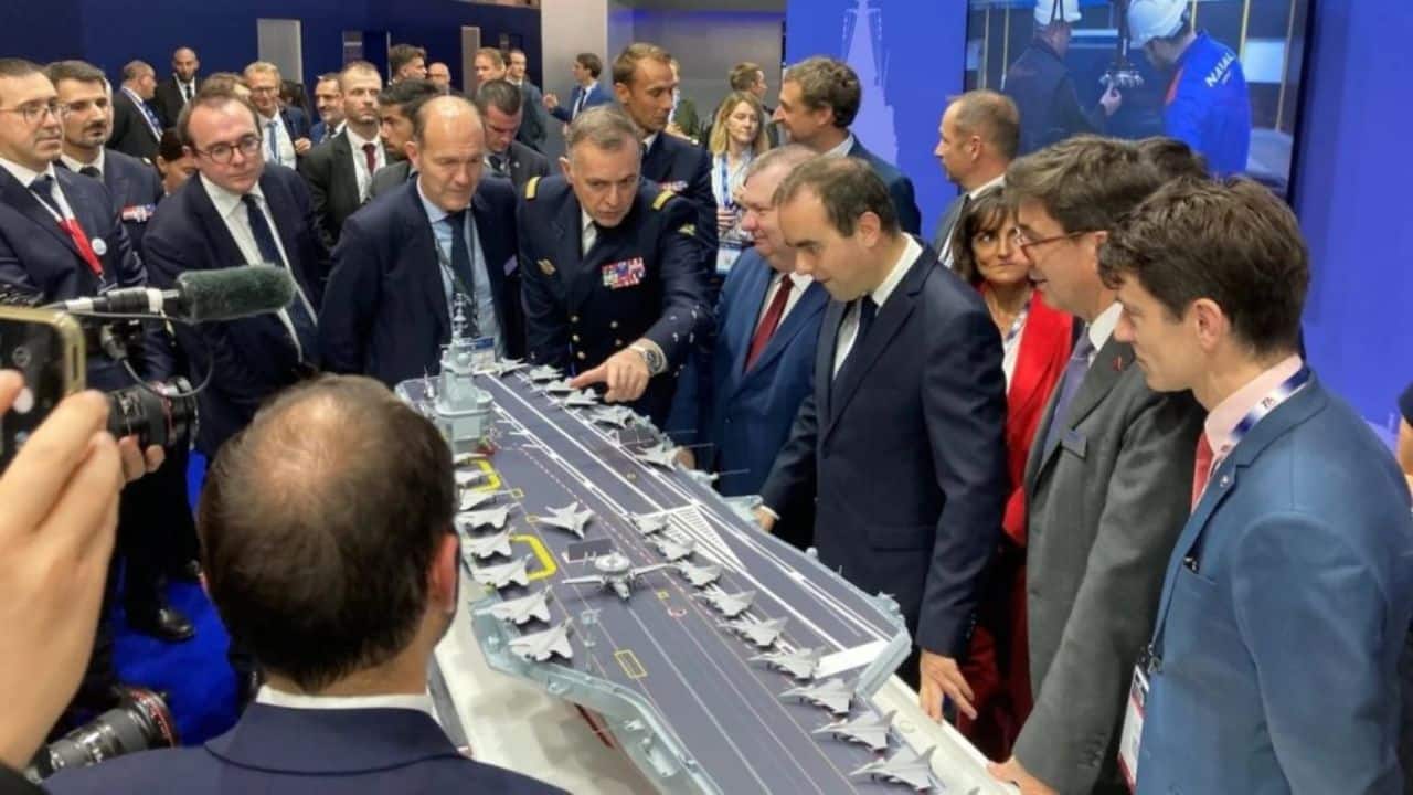 O maior porta-aviões da Europa será construído pela Marinha da França: Foco em mísseis hipersônicos, drones de combate, com 310 metros e 80.000 toneladas