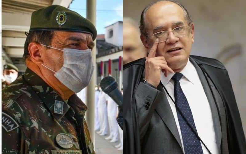 Gilmar Mendes detona general e ex-comandante do Exército Paulo Sérgio: “Expôs as Forças Armadas a um vexame histórico”