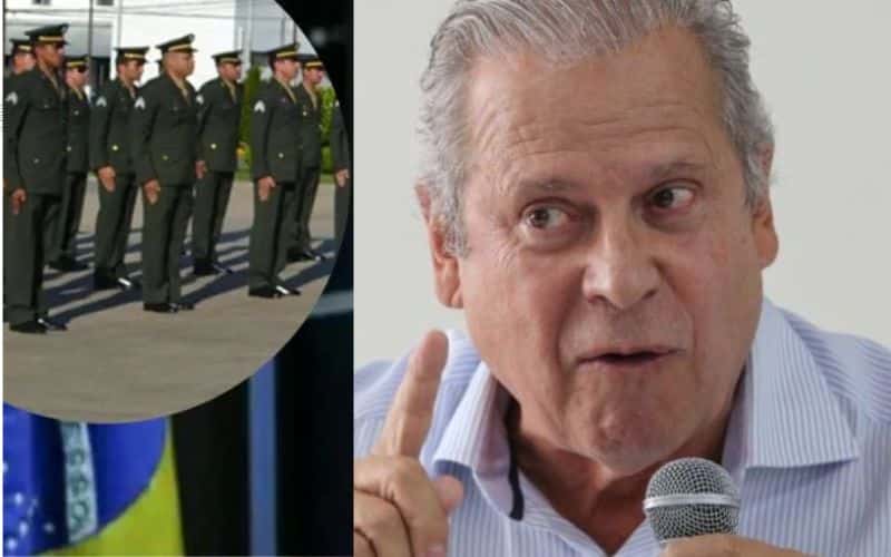 Dirceu desdenha do Exército: “A força que importa é a aéreo-naval. Quem vai invadir o Brasil por terra?”; Ex-ministro propõe revisão na Doutrina de Segurança e critica ensino militar preso à Guerra Fria