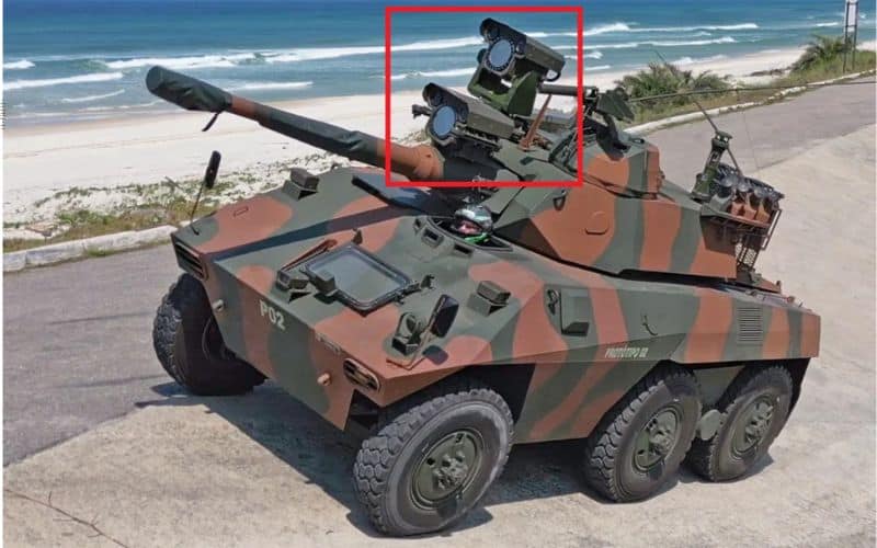 Brasil desenha o futuro da guerra: Sistema Eitmss, da Akaer, detecta alvos a mais de 13 km e já está integrado ao míssil Max 1.2 e ao blindado EE-9 Cascavel