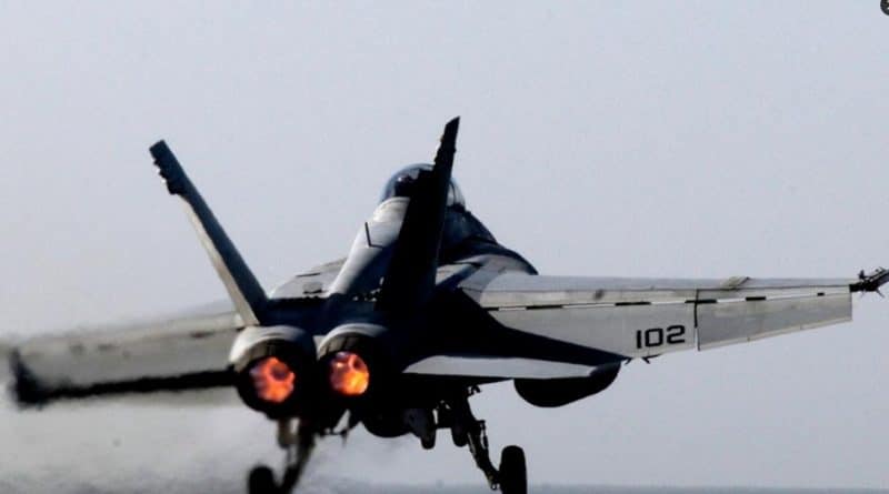 Força Aérea dos EUA em ação sobre a Guiana: Super Hornets do USS George Washington realizam sobrevoo estratégico em apoio à integridade territorial guianense, em meio à tensão histórica com a Venezuela pelo Esequibo