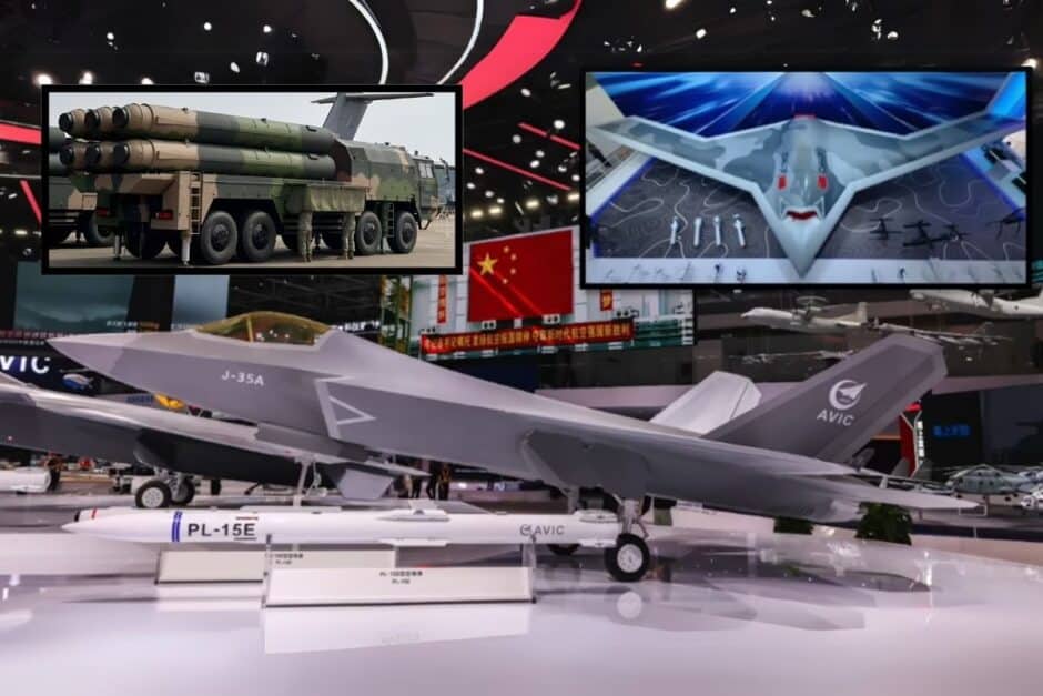 Novas tecnologias militares são exibidas pela China em um dos eventos mais importantes do mundo, com foco no poder da força aérea e no fortalecimento do exército