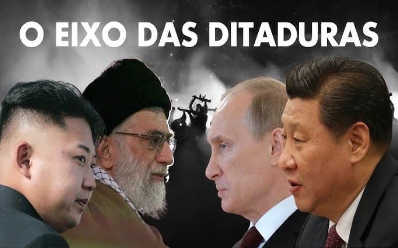 Descubra como o eixo das ditaduras une Rússia, China, Irã e Coreia do Norte em uma aliança informal e poderosa que desafia a ordem mundial na geopolítica global com poder militar