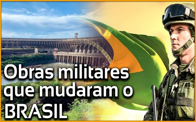 Exército Brasileiro transformou a infraestrutura do Brasil com obras monumentais de engenharia militar em usinas, ferrovias, estradas e pontes