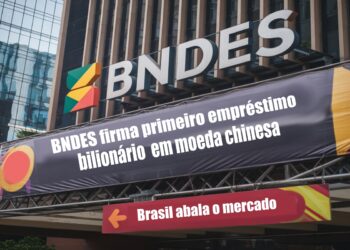 empréstimo. investimento - BNDES - economia moeda chinesa - moeda - brasil - china