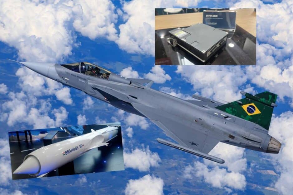 A Força Aérea Brasileira alcança independência ao criar um sistema próprio de identificação aérea e planeja integrar um míssil supersônico com alcance de 800 km para uso nos caças Gripen e submarinos