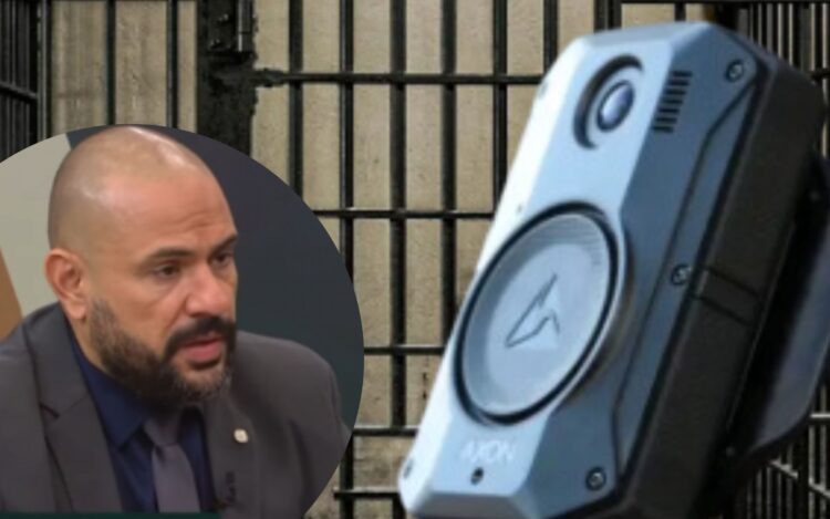 Reprodução de Projeto de câmeras corporais para uso de presos em liberdade
