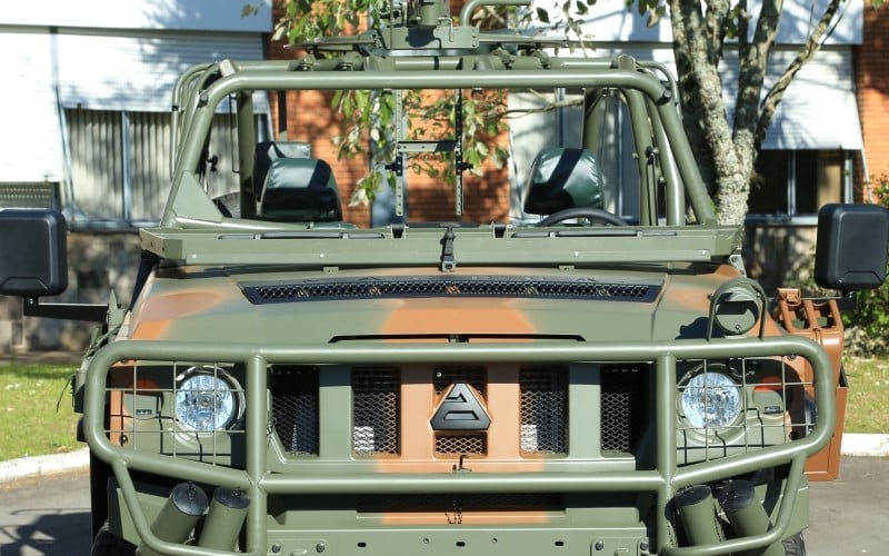 Mais de 120 viaturas Marruá 4×4 são adquiridas pelo Exército para missões de reconhecimento e transporte: Veículos têm 150 cavalos de potência e podem receber metralhadora com suporte giratório