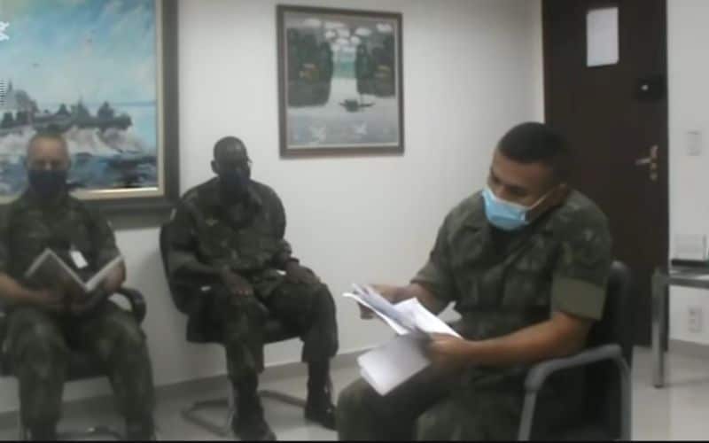 Vídeo: Militar da Marinha acusa Comandante de retaliação e abuso de autoridade em audiência: ‘Por que ocorrências surgiram depois que eu flagrei o seu carro?’
