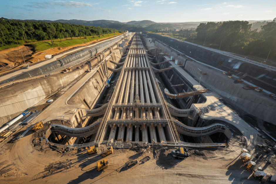 Investimento bilionário no Nordeste está revolucionando a infraestrutura do Brasil: construção supera projeto da China, colocando o país no radar das maiores obras de engenharia do mundo moderno