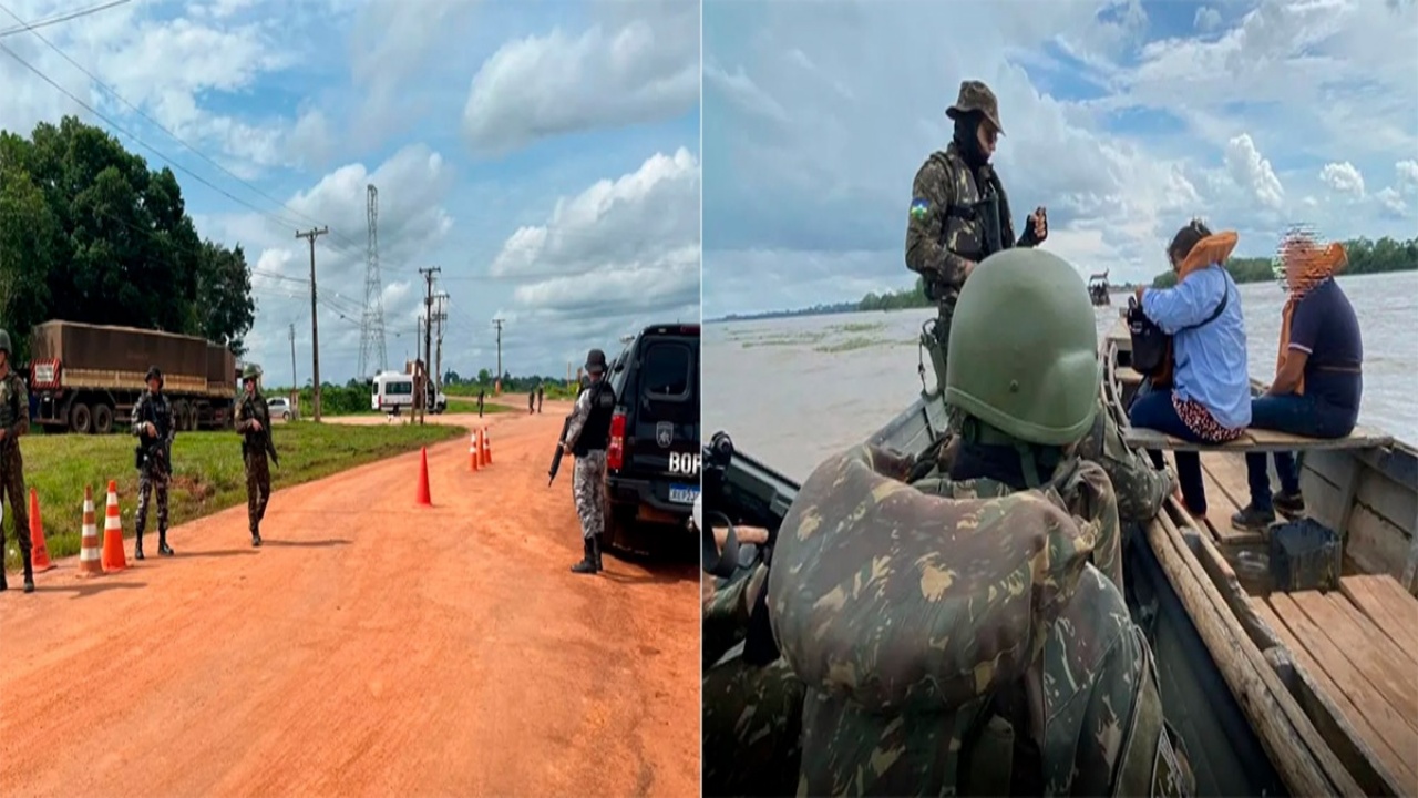 Exército Brasileiro intensifica megaoperação conjunta das forças para combater organizações ilícitas nas fronteiras da Amazônia devido ao agravamento da crise em Rondônia