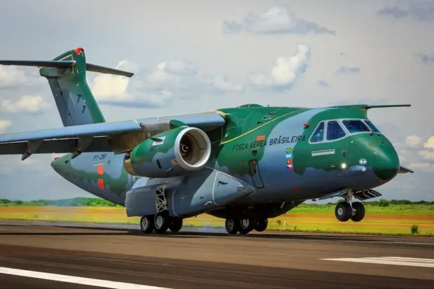 KC-390 da FAB: um orgulho para as Forças Armadas Brasileiras, mas ainda insuficiente.