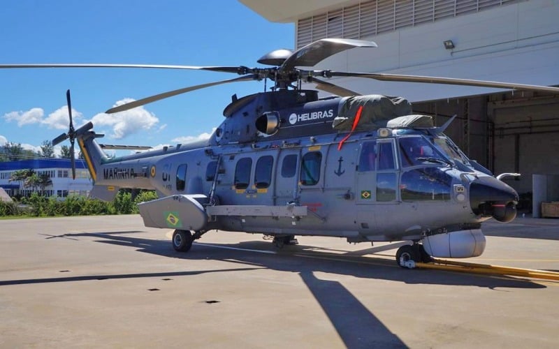 Marinha do Brasil revolucionou operações de resgate com a nova tecnologia do helicóptero EC725, mantendo-se como referência nacional em defesa