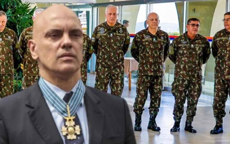 Quatro coronéis da ‘Carta Crítica’ caem nas mãos de Moraes após Justiça Militar declinar do caso