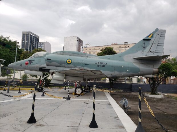 A-4 Skyhawk da Marinha do Brasil.