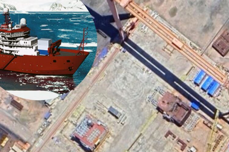 Almirante Saldanha - estaleiro no Espírito Santo, navio pronto em 2026