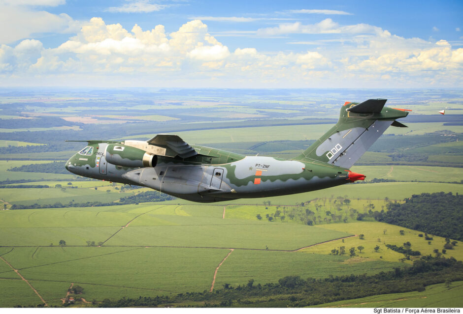 KC-390, aeronave de transporte da Força Aérea Brasileira