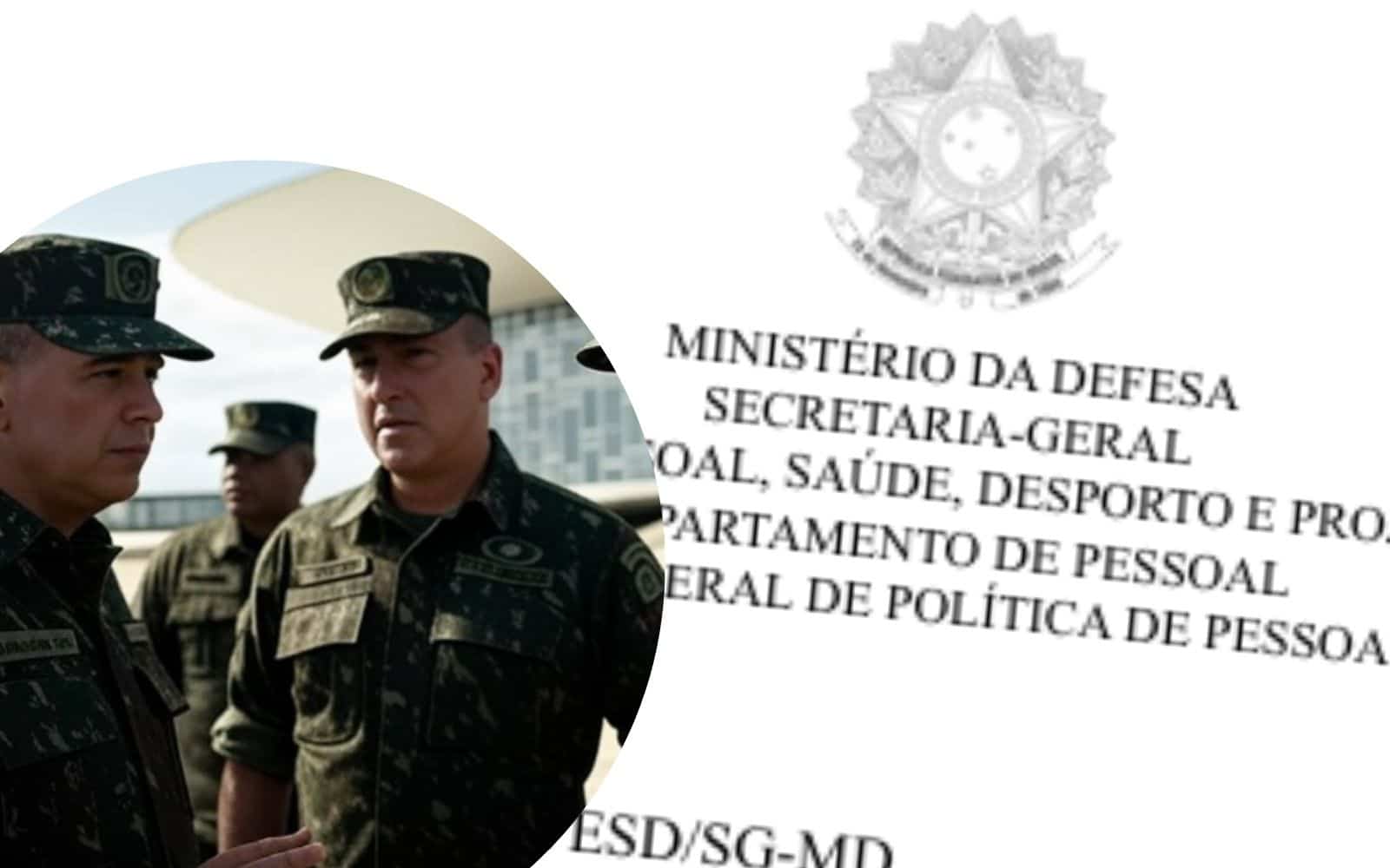 A reação indignada de militares temporários: governo mantém decreto sobre carta patente
