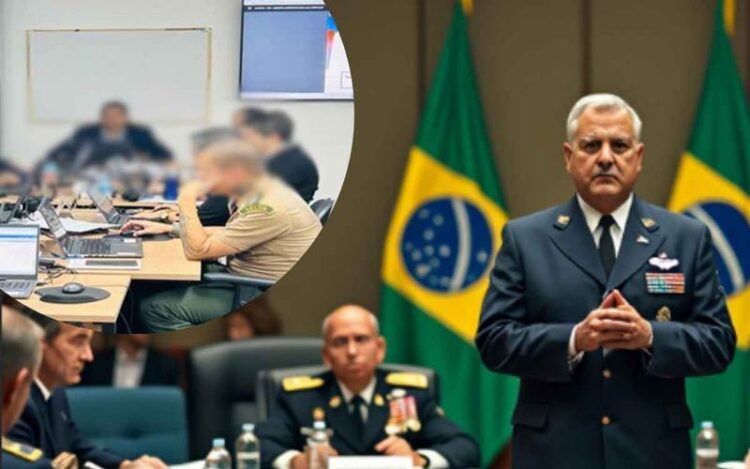 Evento na ESG aborda as políticas e estratégias do Comando da Aeronáutica, pelas quais se promovem a soberania e o desenvolvimento aeronáutico nacional.